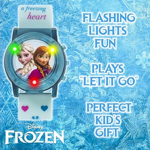 Miniatura 3 de Accutime Kids Disney Frozen Digital LCD Quartz Wrist Watch with Strap Cool Inexpensive Gift  Party Favor for Toddlers Boys Girls Adults All Ages
