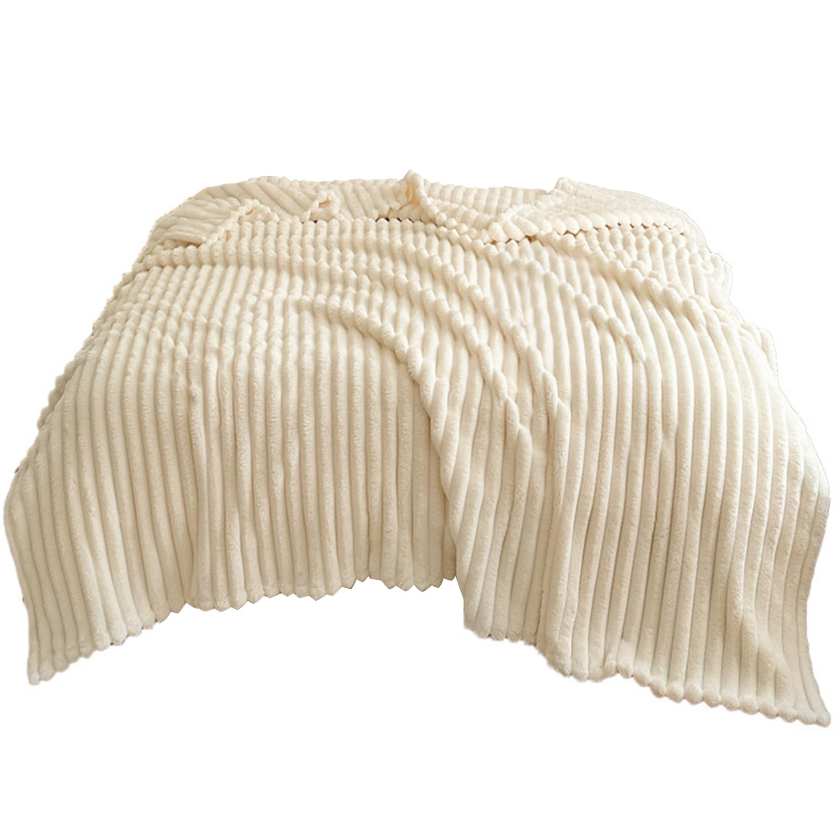 Couverture en fausse fourrure lavable et chaude pour lit adulte et canapé