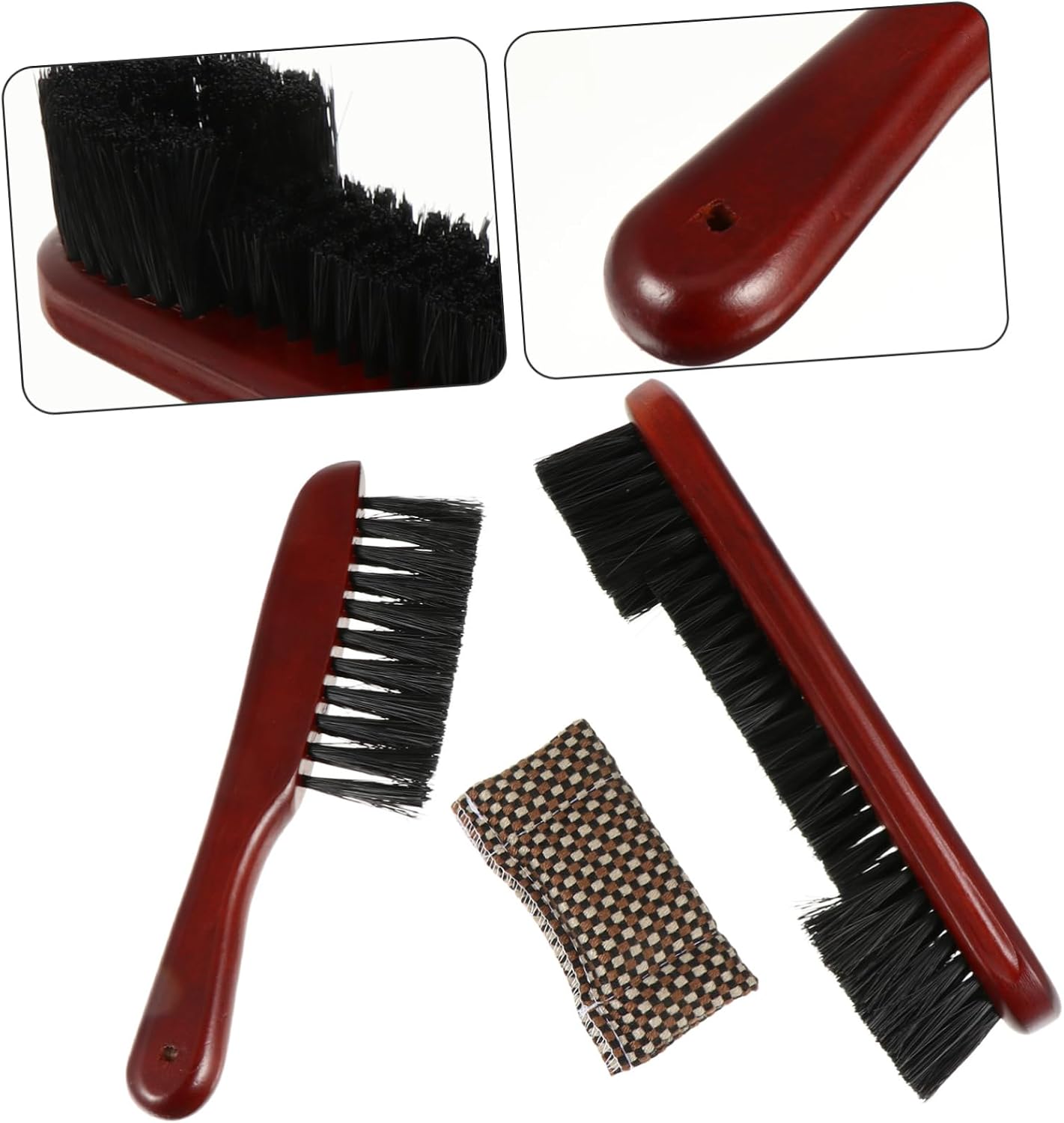 BESPORTBLE Billiards Cleaning Kit Pool Table Brush Snooker Rail Brush Billiards Accessories Kit