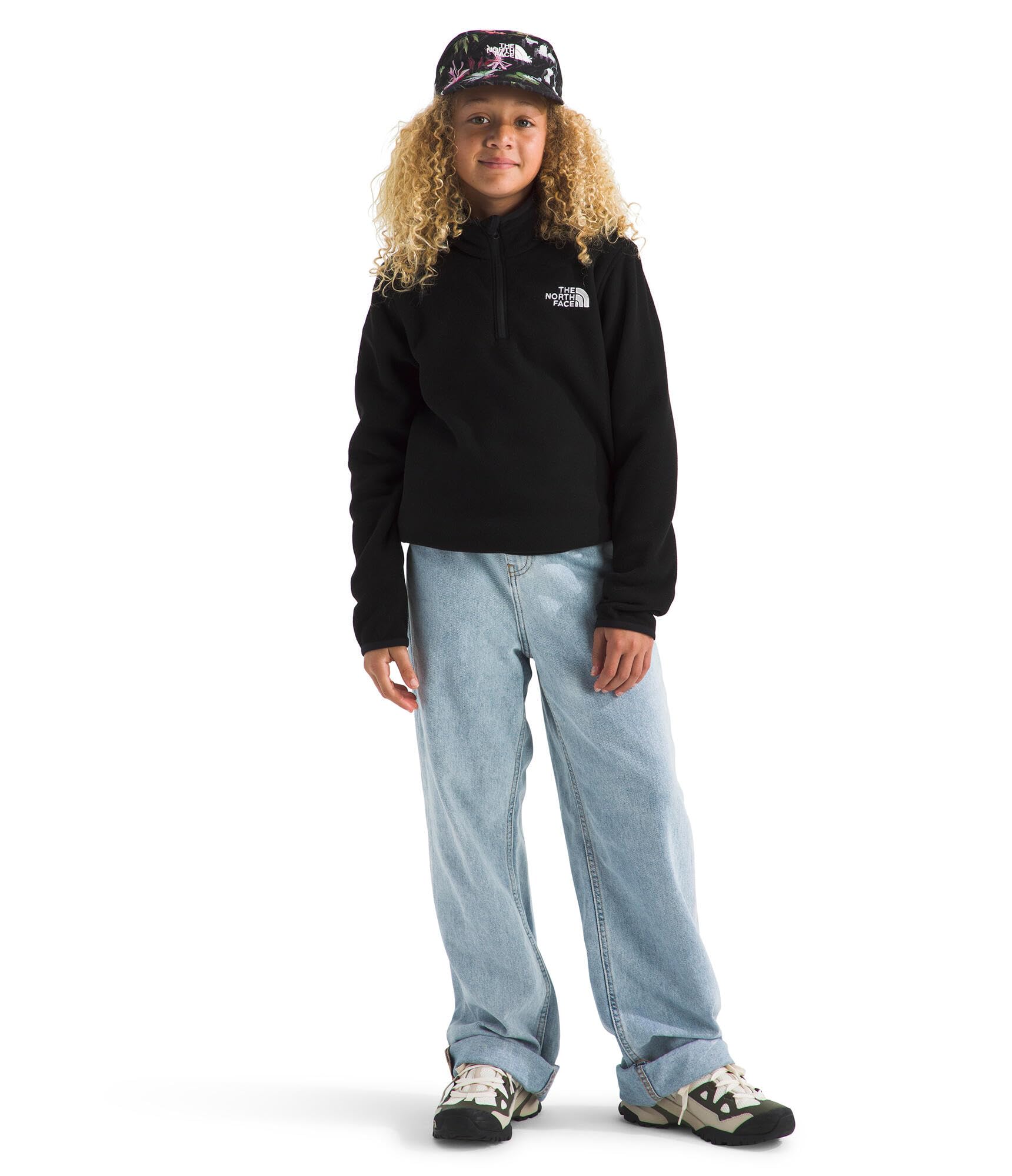 THE North FACE Unisex Kinder Teen Glacier 1/4 Zip Pullover Jacke (1er Pack)