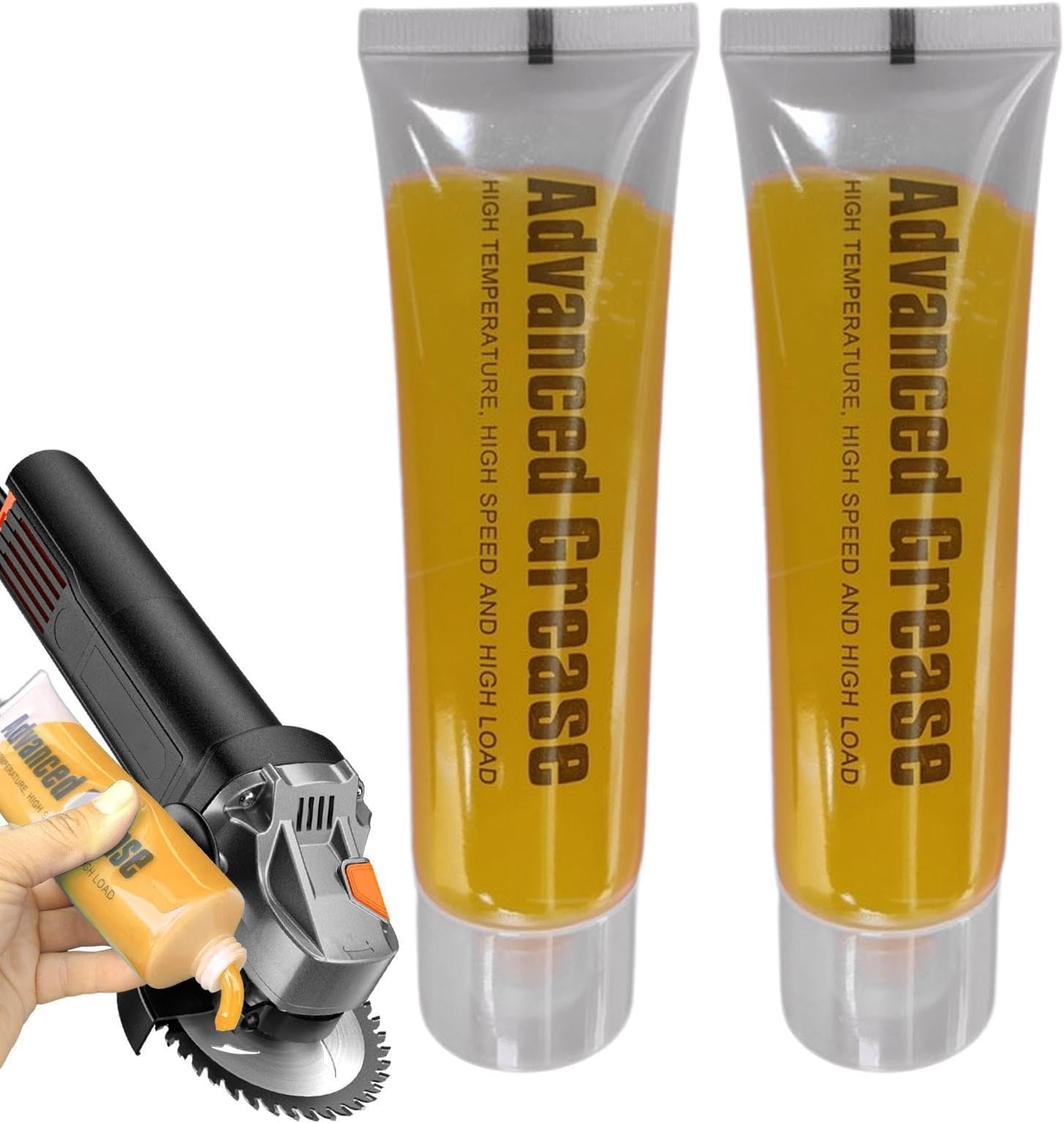 Angle Grinder Grease - Heavy-Duty Lubrication for Power Tools, Gear Protection | Long-Lasting Industrial Grease for Angle Grinders, Smooth, Professional Tool Maintenance Lubricant