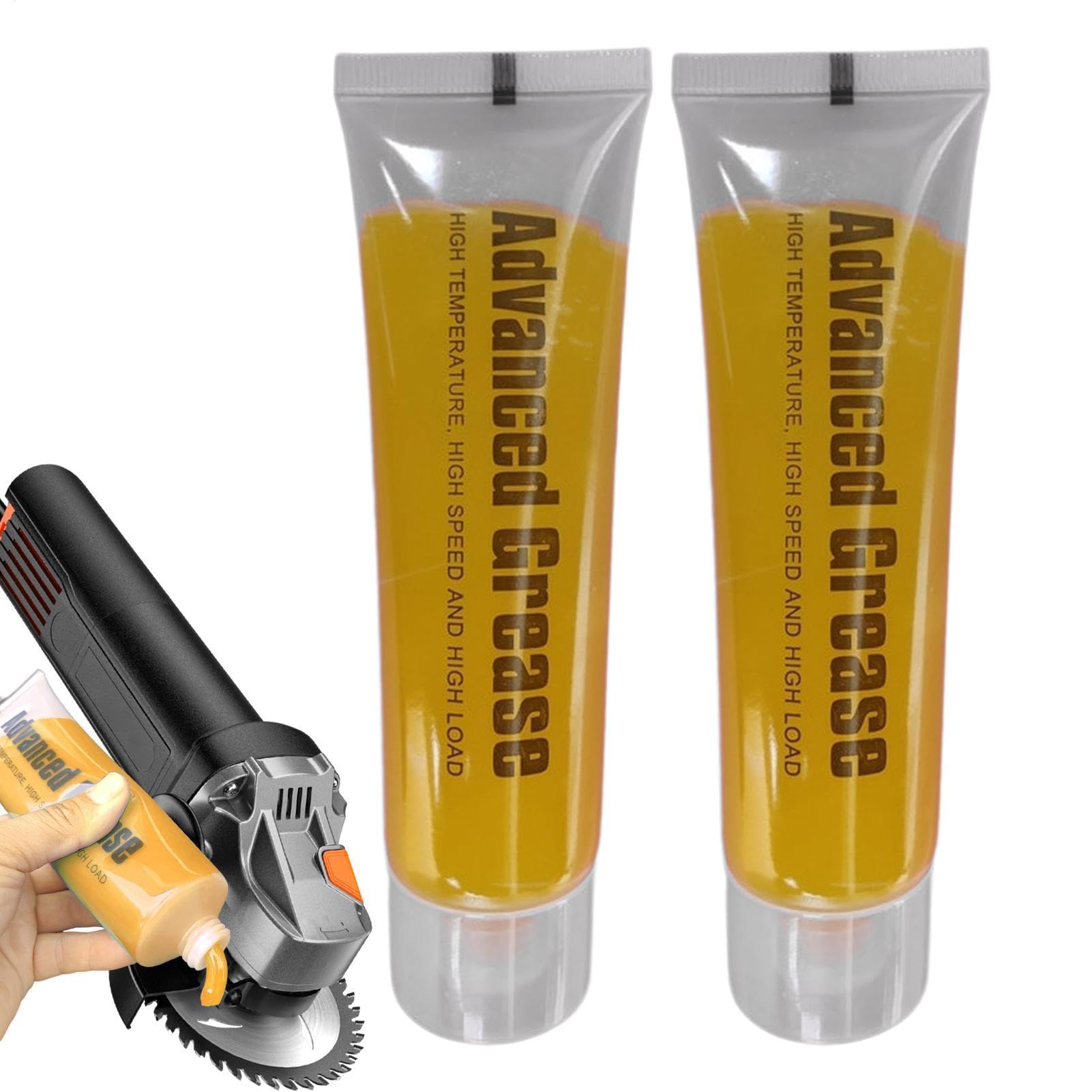 Angle Grinder Grease - Heavy-Duty Lubrication for Power Tools, Gear Protection | Long-Lasting Industrial Grease for Angle Grinders, Smooth, Professional Tool Maintenance Lubricant