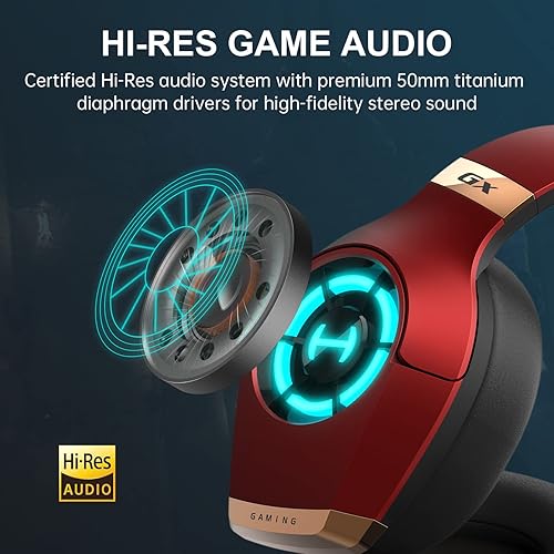 Miniatura 2 de Hecate by Edifier GX - Auriculares para juegos de alta resolución para PS4PS5PCSwitchXbox Gamepad - USBTipo-C0138in Auriculares para juegos con