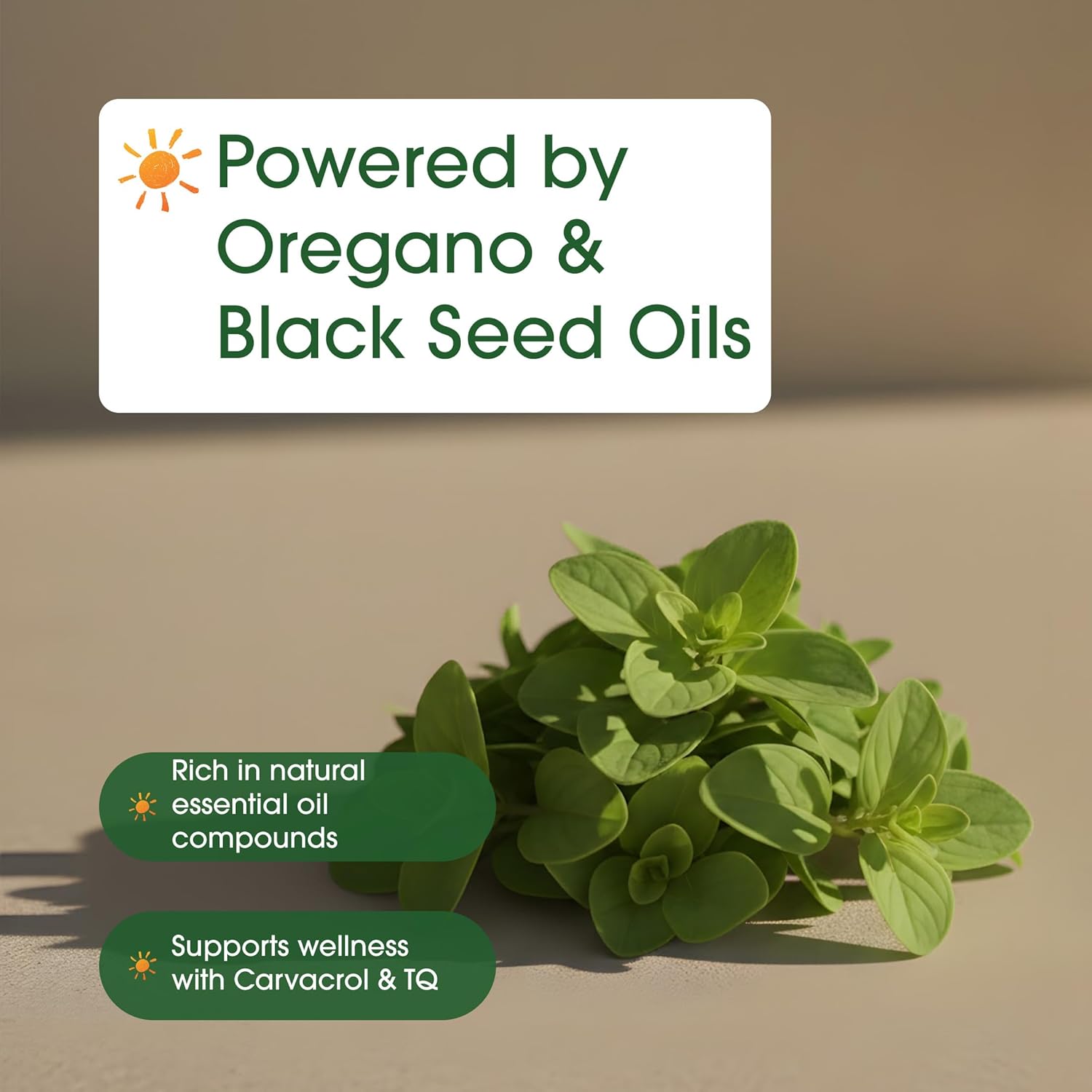 NatureBell Oil of Oregano with Black Seed Oil - 360 Softgels - 2-in-1 Herbal Complex for Immune Health* - Includes Carvacrol, Thymoquinone & Extra Virgin Olive Oil - Non-GMO