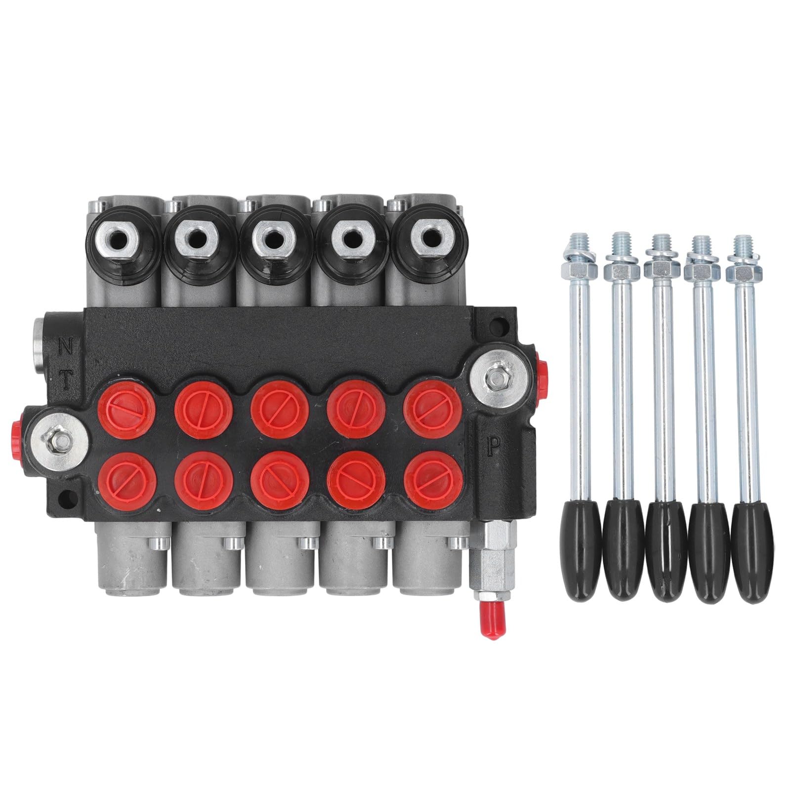 Distributeur hydraulique haute précision avec rappel par ressort pour excavatrice