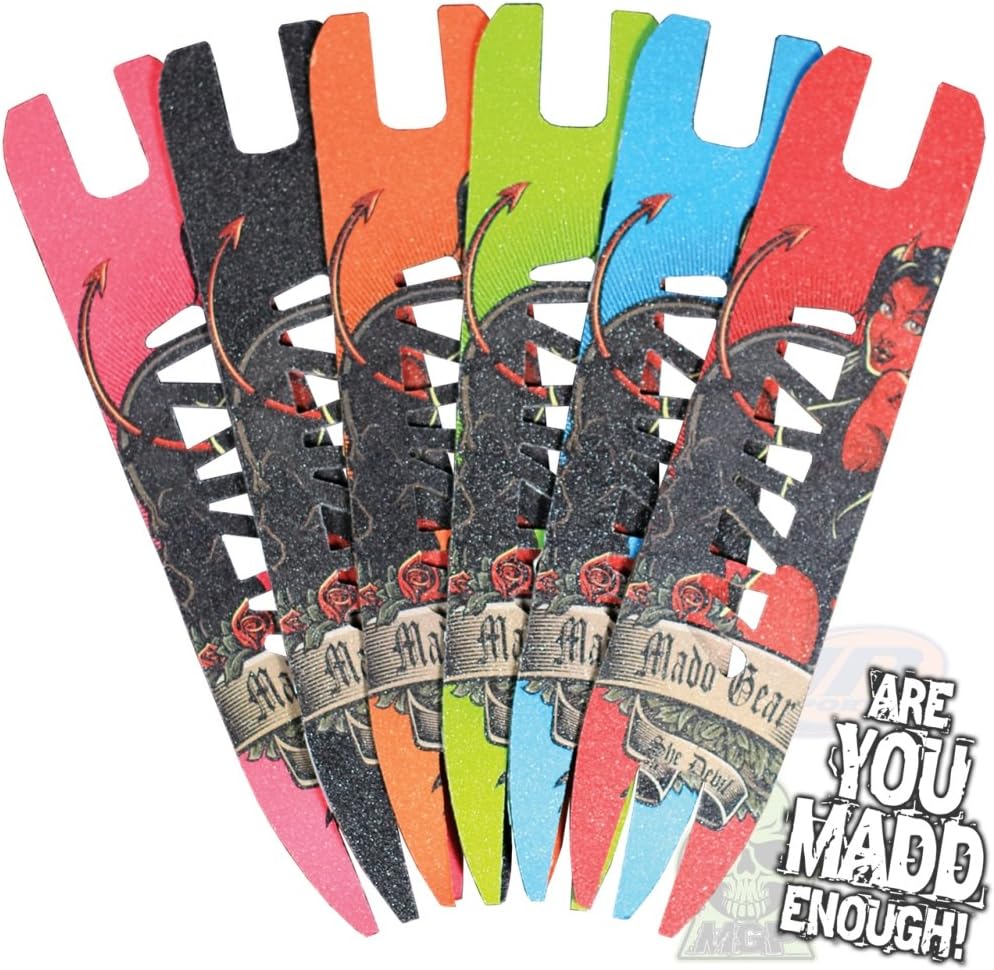 MADD Mgp She Devil Shock Grip Tape + Free 10Pc Sticker Sheet Green