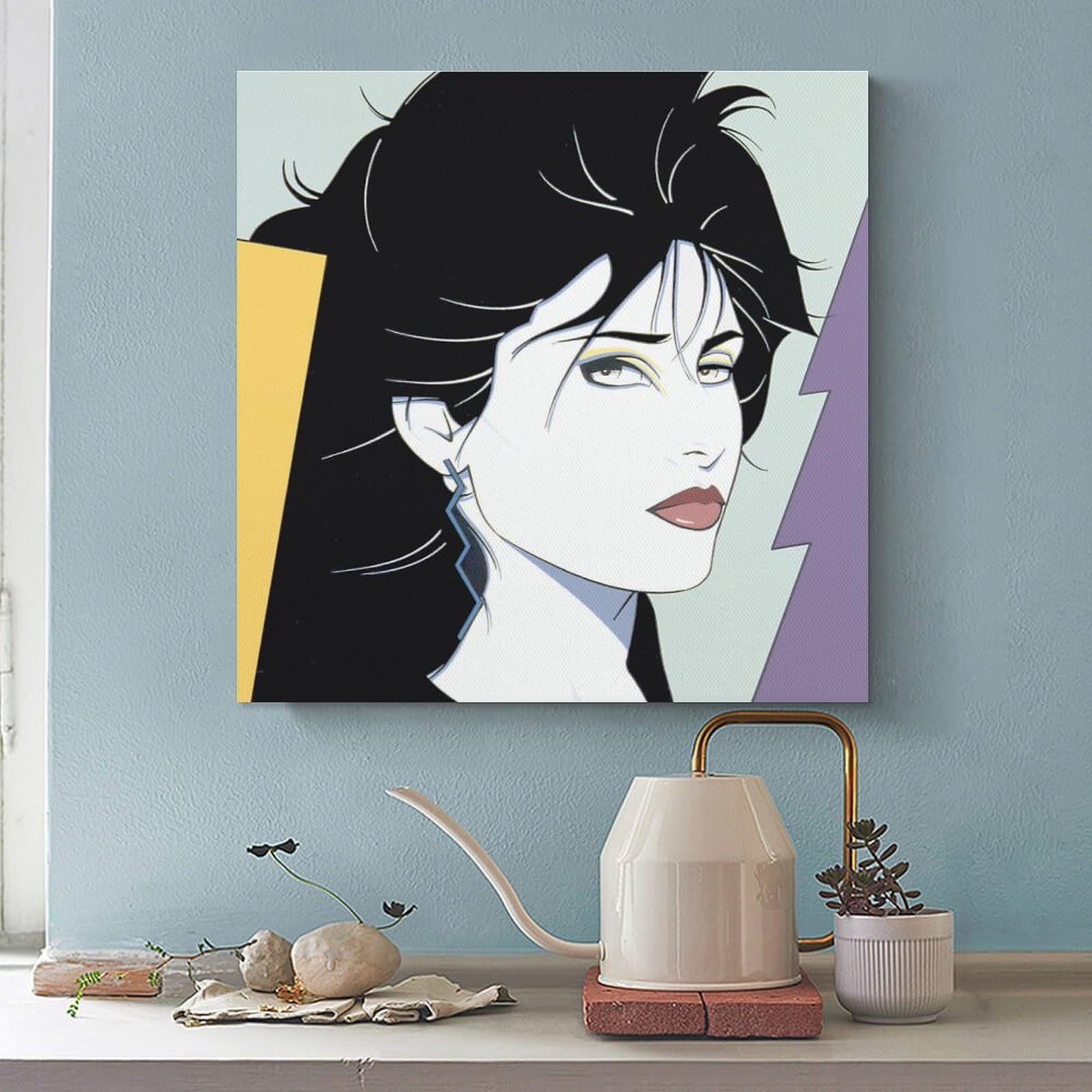 Amazon.co.jp: Patrick Nagel Prints Paintings (15) ポスター 装飾 絵 