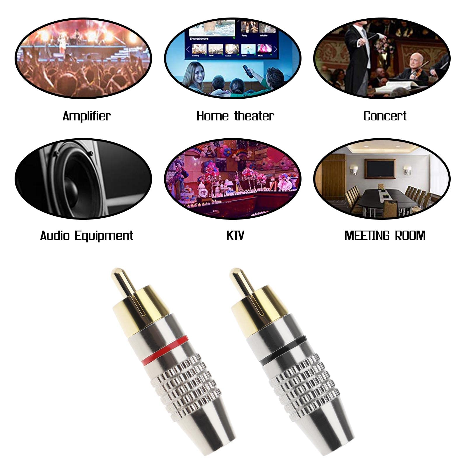 DeleyCON Adattatori SAT F – Connettori Oro Per Cavo Coassiale | Pacco Da 10 Pezzi - Foto 9