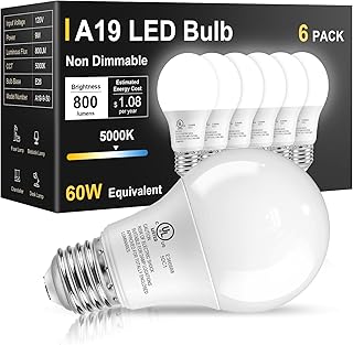 TJOY Daylight White LED Light Bulbs