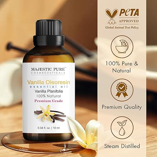 Miniatura 193 de Aceite Esencial Majestic Pure con cuentagotas de vidrio - 100% puro y natural - Aceites esenciales para difusor, aromaterapia, fabricación de jabón