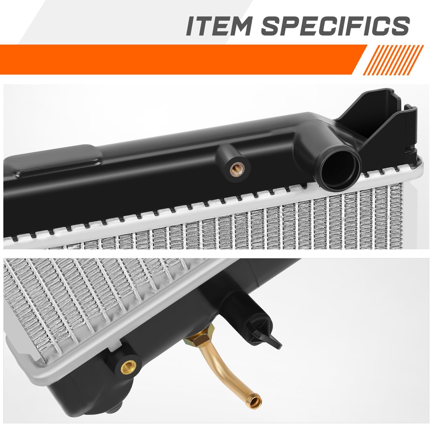 DPI-2089 Full Aluminum Core Cooling Radiator Compatible with 94-98 GEO Tracker/Suzuki X90 AT/MT