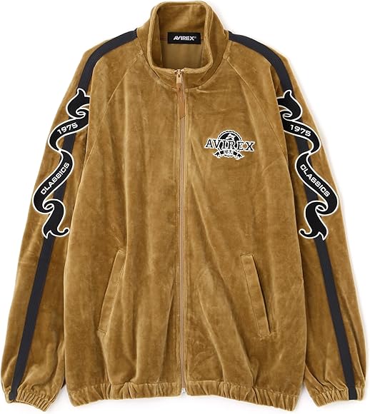 Amazon.co.jp: [アヴィレックス] WEB&DEPOT限定 VELOUR TRACK JACKET 