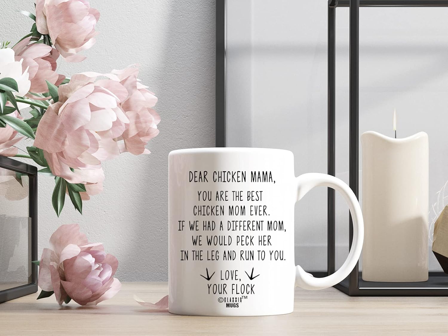Best Deal CLASSIC MUGS Dear Chicken Mama Coffee Mug Funny Chicken Gifts for Women, Chicken Gifts, Chicken Lady, Chicken Mom, Chicken Mom Mug Gift, Chicken Whisperer Birthday Christmas Novelty Gift Ideas