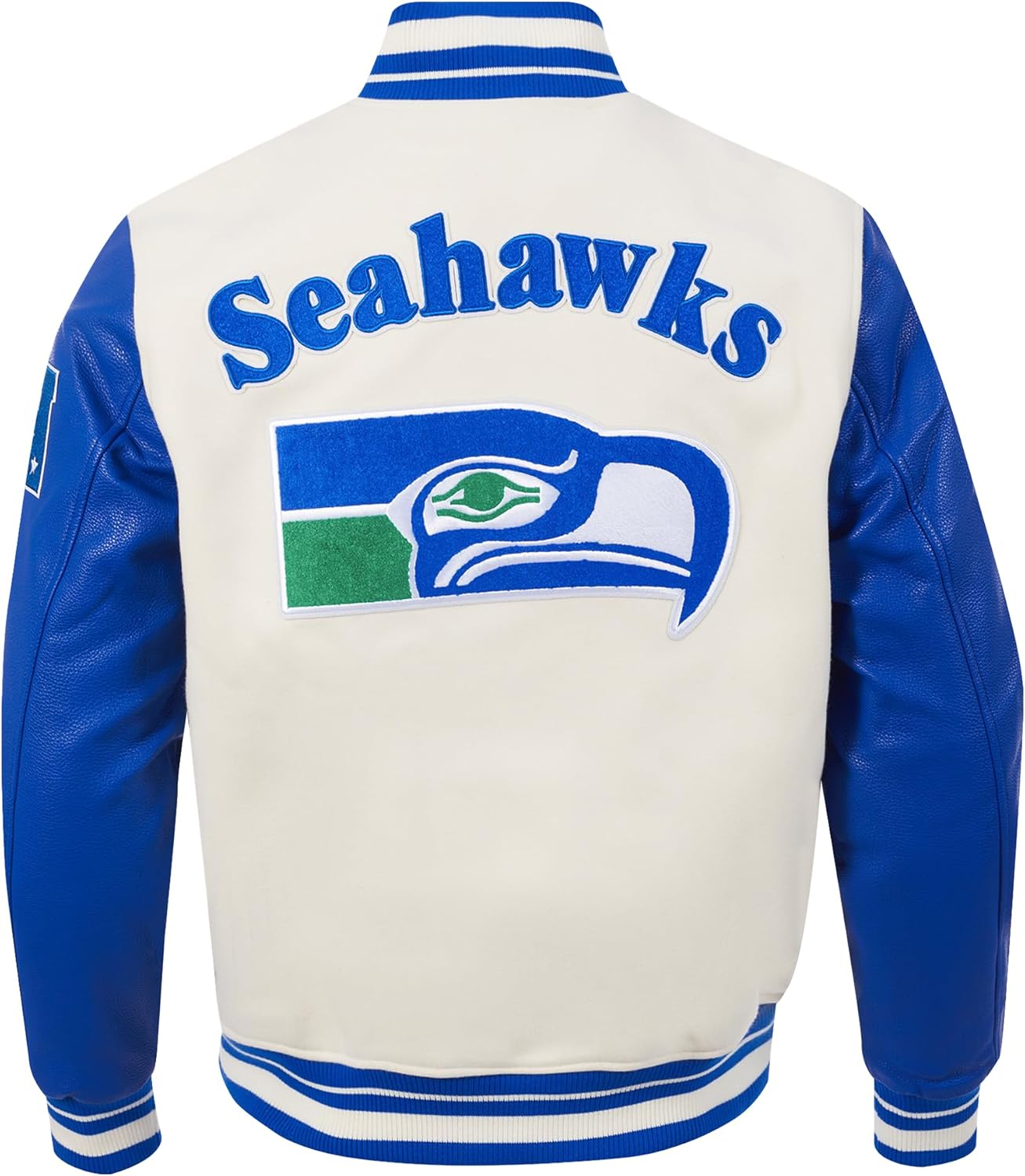 Pro Standard Mens NFL Retro Classics Varsity Jacket - Image 3