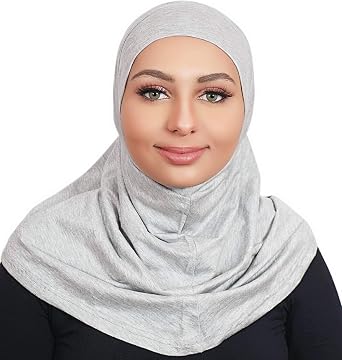 AL AMIRA الحجاب جهاز كمبيوتر شخصى واحد الحجاب مسلم القطن أميرة 1 قطعة هود الحجاب أنبوب
