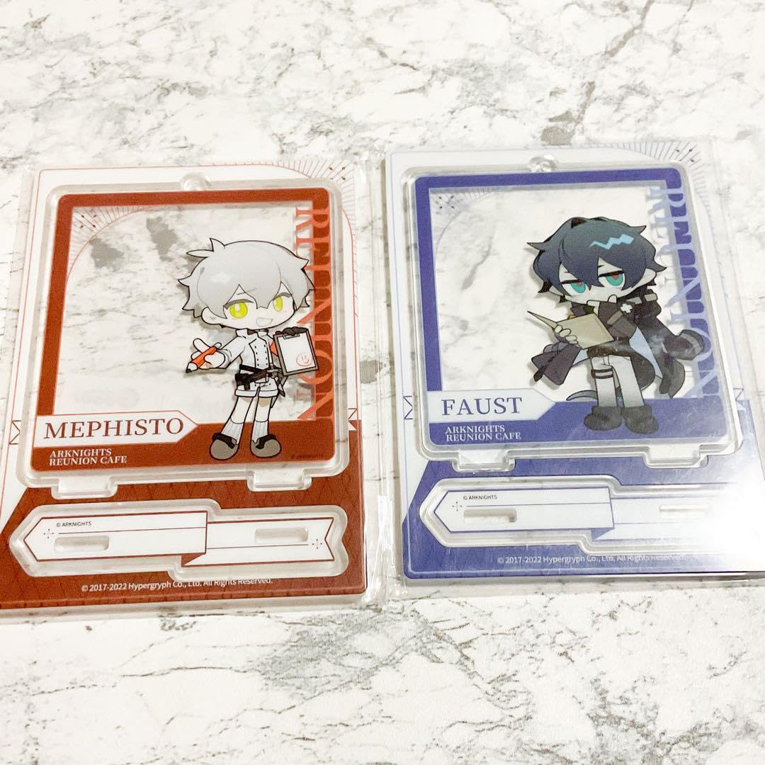 アークナイツ ファウスト メフィスト アクリルスタンド 2点セット