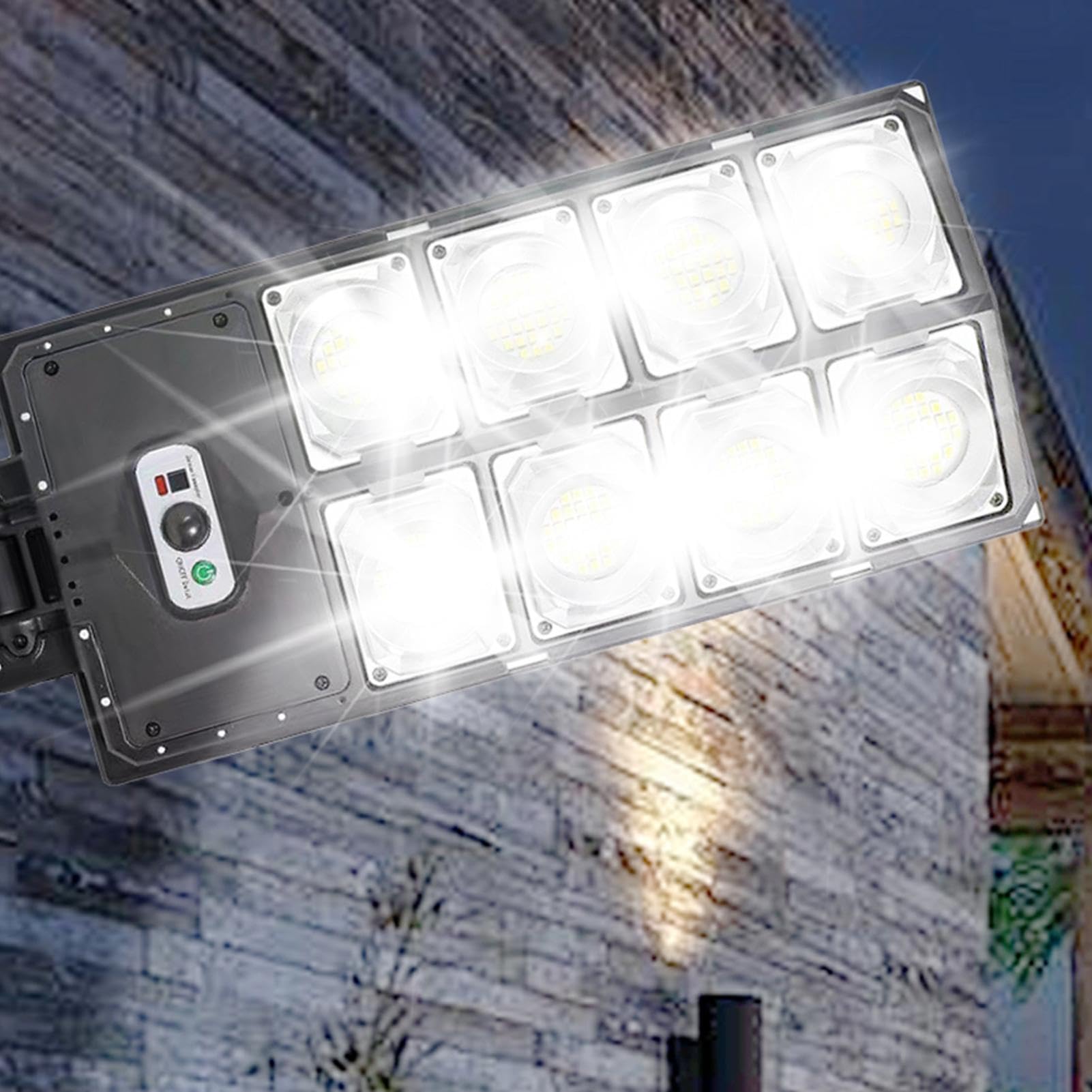 Shineshore solarne lampy solarne, wodoodporne oświetlenie ścieżki | słonecznej, energooszczędne oświetlenie solarne i zdalne sterowanie, wygoda, 16,5 x 23 x 15 cm, do oświetlenia ścieżki
