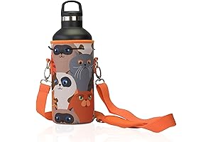 Juggy Water Bottle and Sleeve Cat