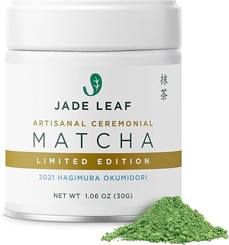 Hoja de jade  Edición limitada  Auténtico origen japonés  Hagimura Okumidori 2021 106 onzas