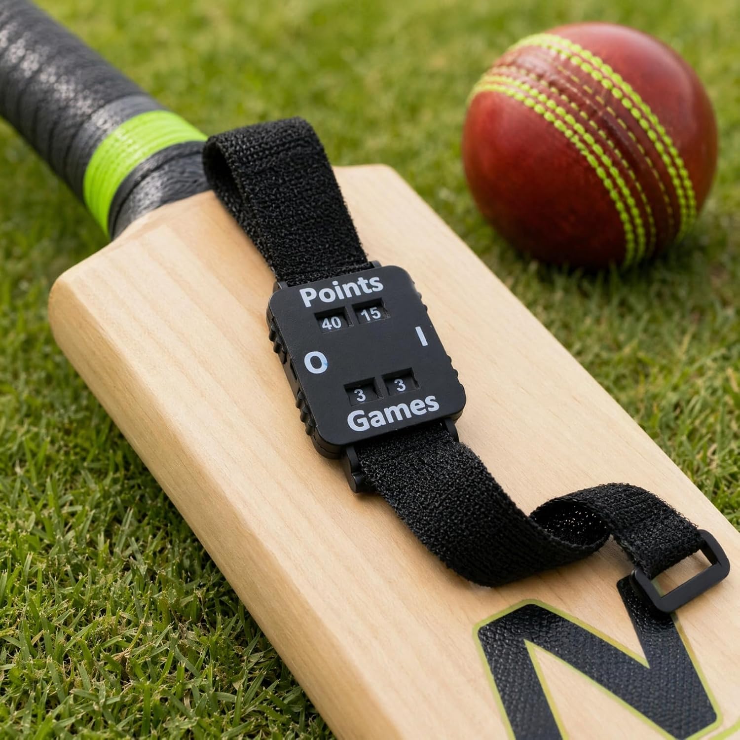 Score Counter Watch Adjustable Wristband Score Keeper for Cricket Tennis Padel Ping Pong Portable Stroke Tracker Sport Accessory for Practice Tournament Outdoor Play