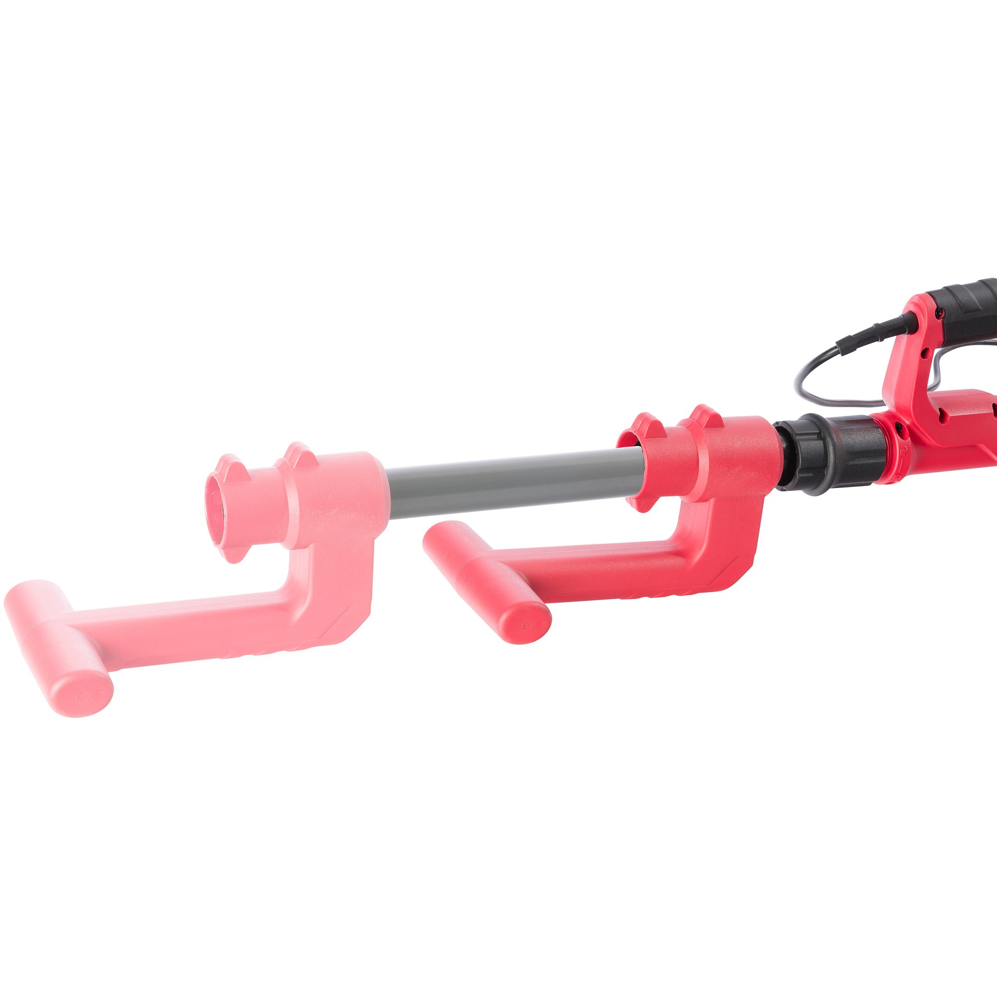 Arebos Levigatrice per cartongesso 750W | Levigatrice a collo lungo Ø225mm con sistema di aspirazione e sacchetto raccoglipolvere | Asta telescopica, testa orientabile, incl. 6 dischi abrasivi