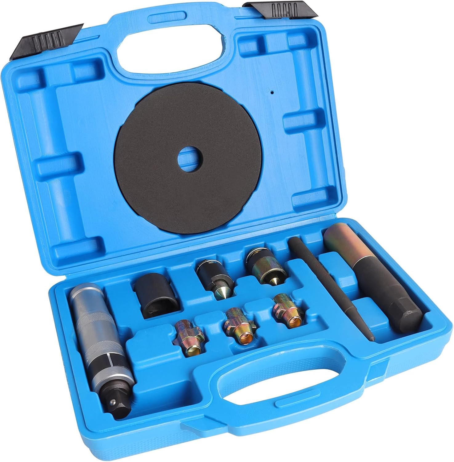 Heavy-Duty Wheel Lock Removal Kit & Master Key Set – Universal Tool for Stripped, Rusted, Broken Locking Lug Nuts, Anti-Slip & Damage-Free Design for Cars, Trucks and SUVs
