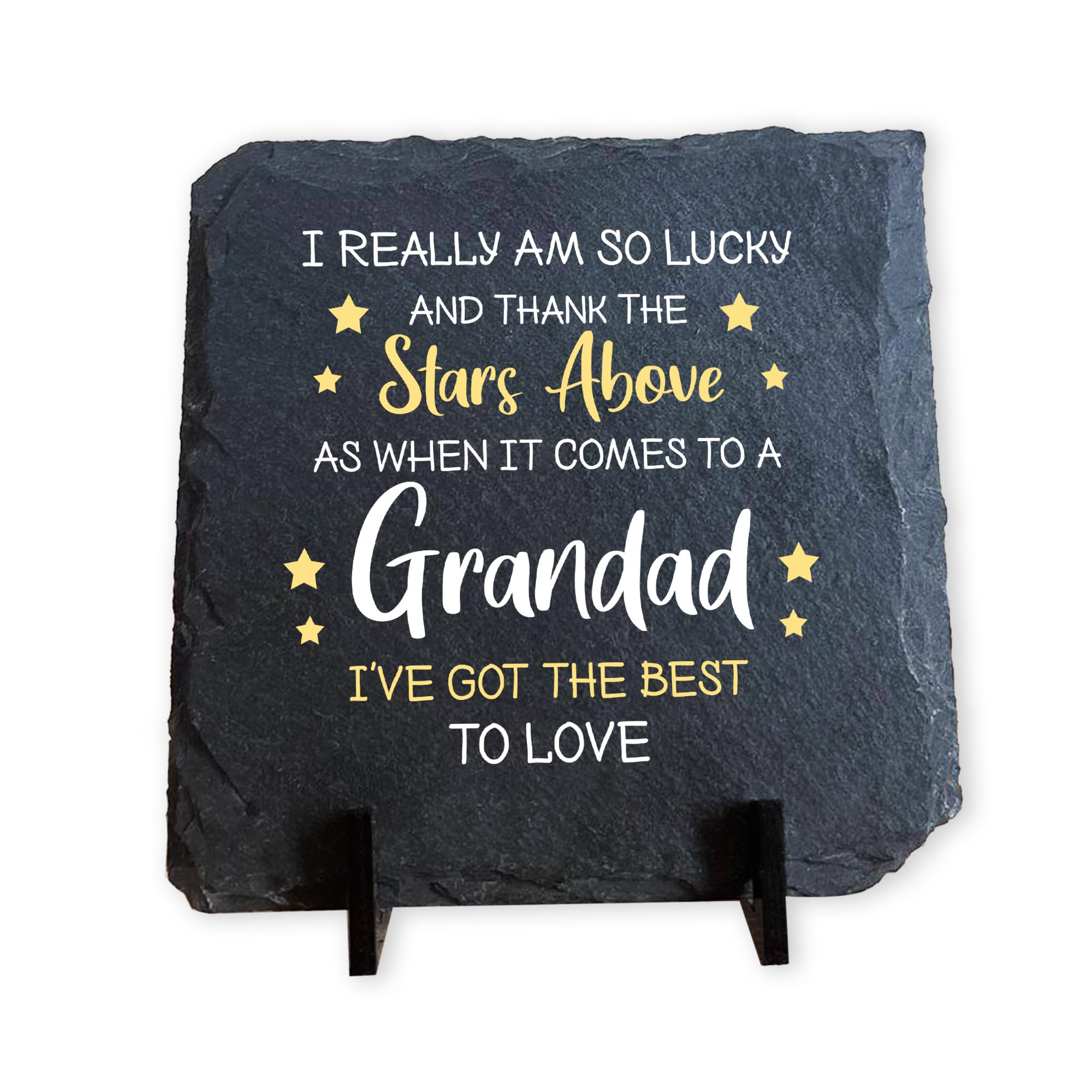 Red Ocean Grandad Gifts from Grandchildren Slate Plaque Grandad Birthday Gifts from Grandson Christmas Fathers Day Birthday Gifts for Grandad Presents for Grandad From Granddaughter Thank You Gifts