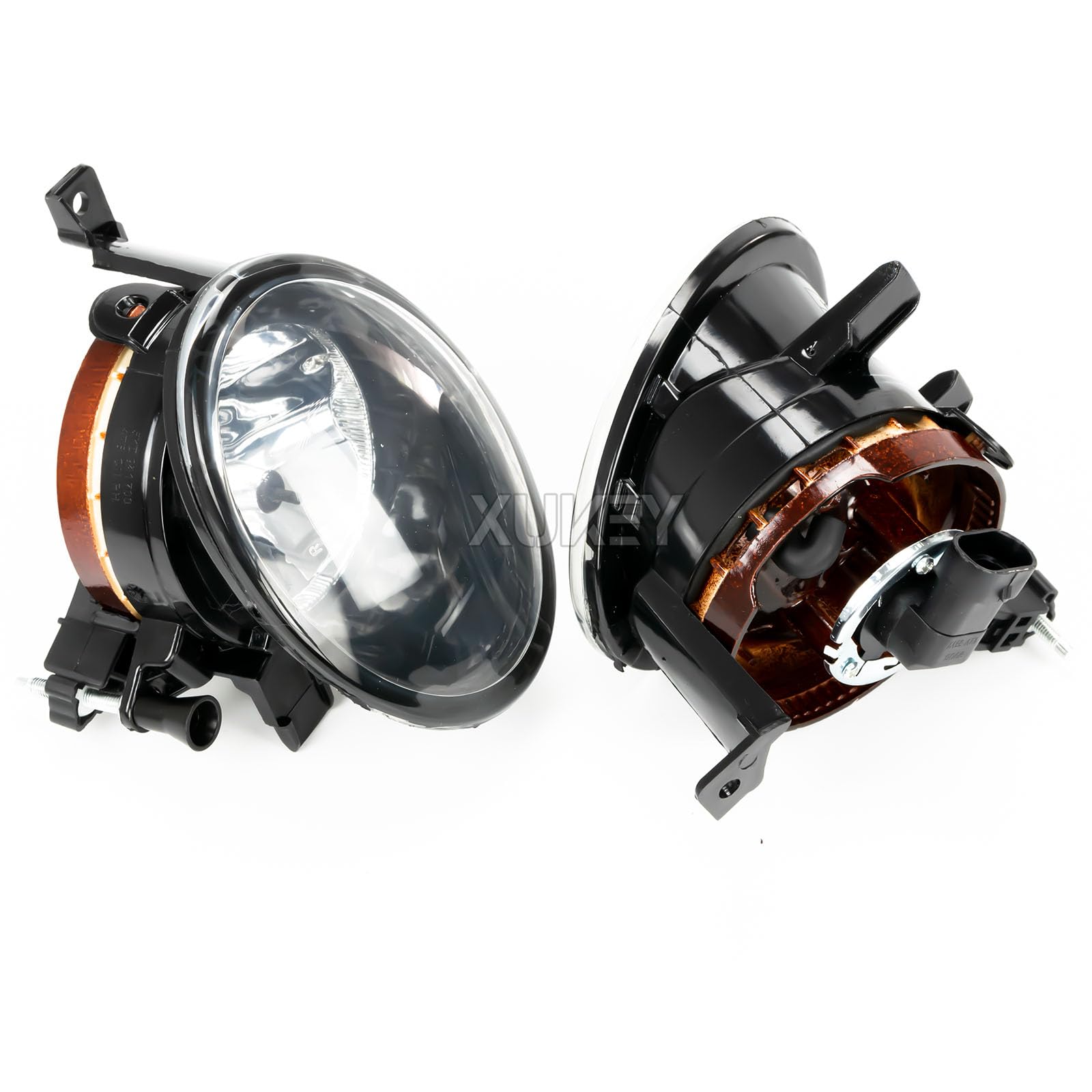 AUTOXBERT Coppia di fendinebbia per VW Golf 6 Cabriolet Plus Eos Tiguan Beetle Caddy 3 Jetta Touran SEAT Alhambra