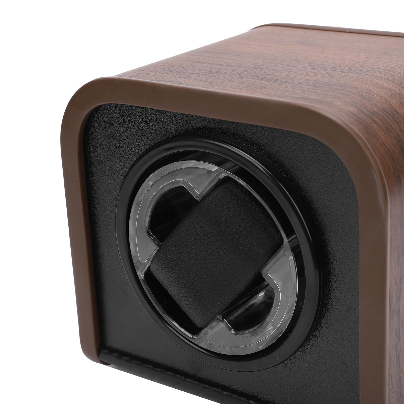 Caricaorologi, Scheda a densità di Fibra con Luce Ambientale a LED, Scatola Rotante per Orologi Automatici Silenziosi per Casa e Ufficio