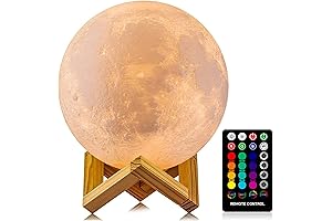 LOGROTATE Moon Lamp: Enhance Your Bedroom with Celestial Charm
