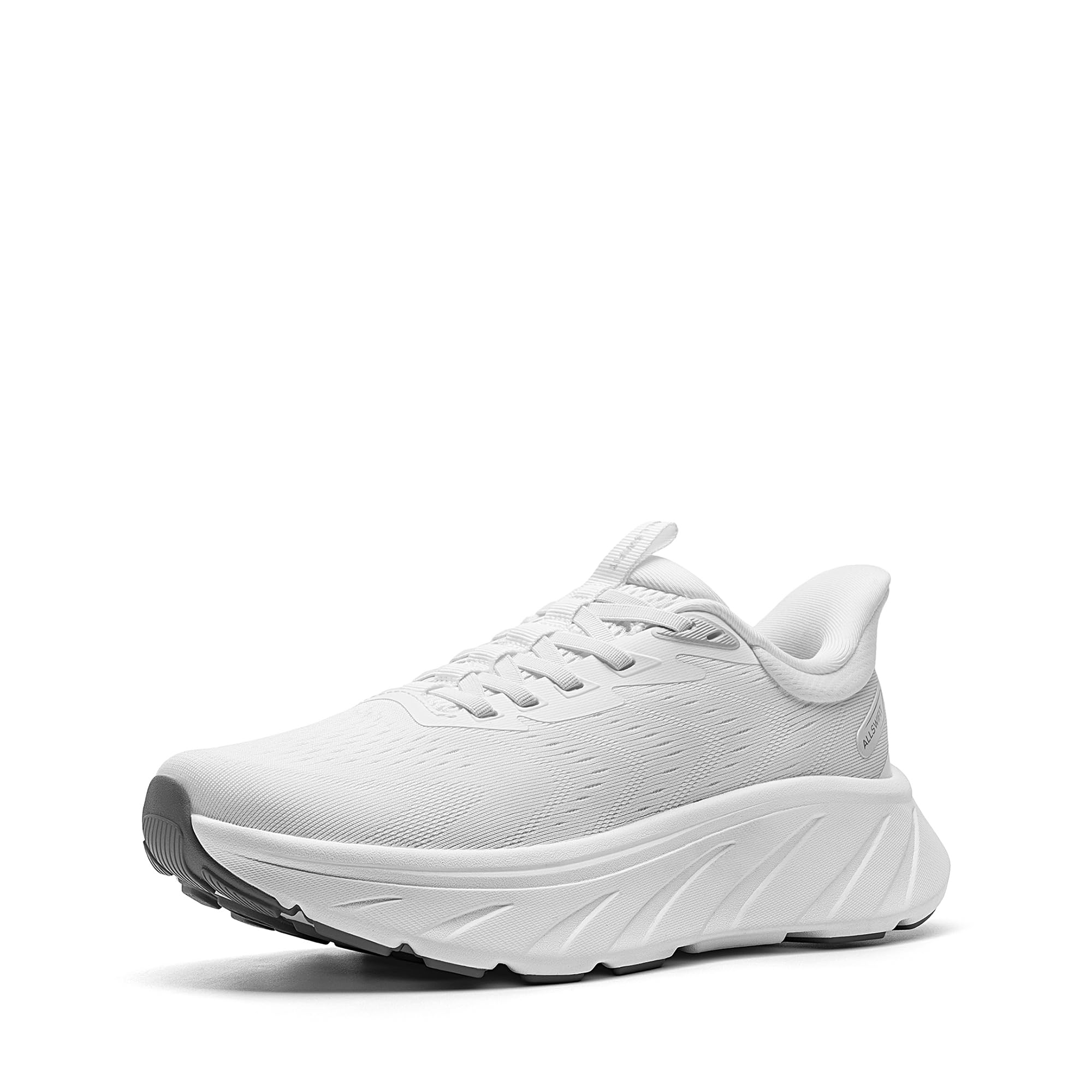 ALLSWIFIT Women's Slip On Stability Walking Shoes Cushioning Hands Free Non-Slip Breathable Comfortable Workout Tennis Running Gym StediBase Fashion