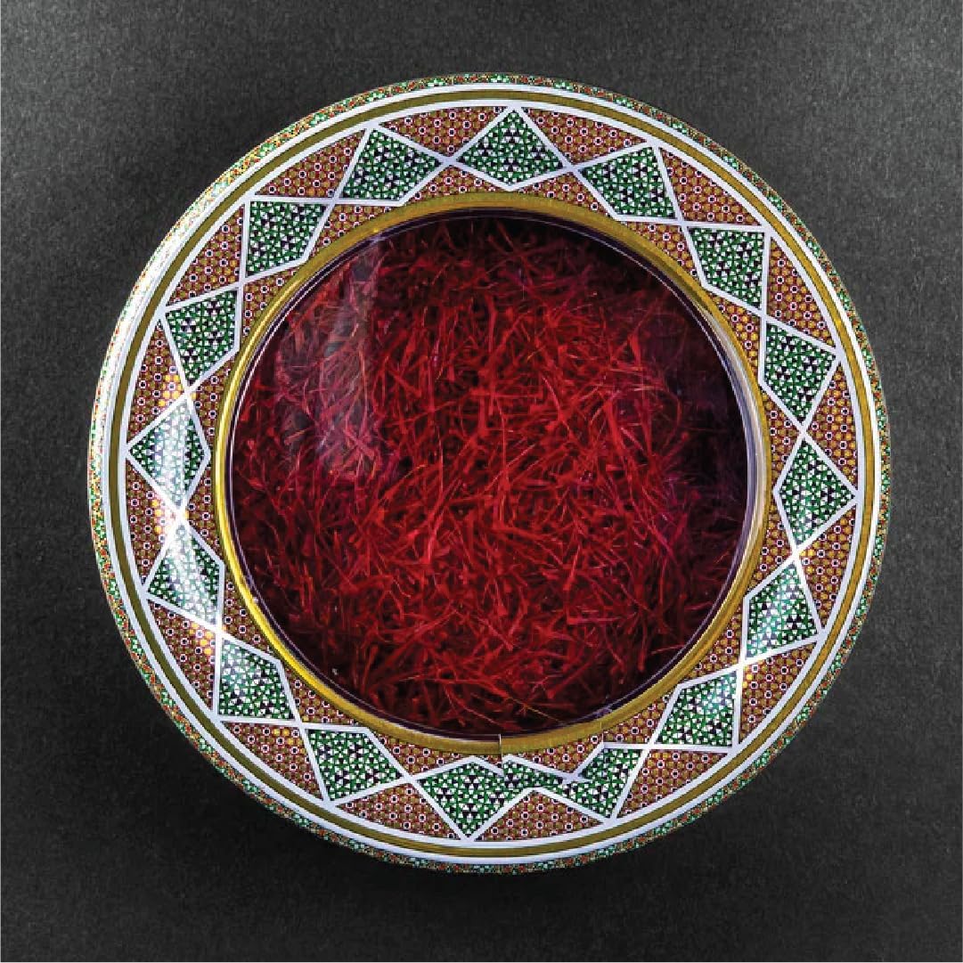 Teentaj Imperial Saffron, Ethical Pure All Red Saffron Threads, Grade A++++ Super Negin Verified. for food coloring, medicine, & health benefits (10.0 Grams (0.35 Ounce))