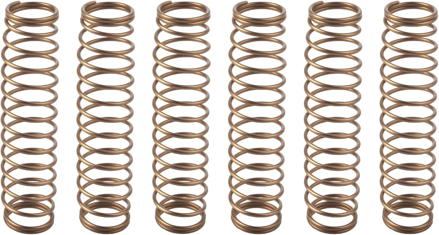 6 Pack Valve Piston Spring Compatible with Bach Stradivarius Strad Trumpet