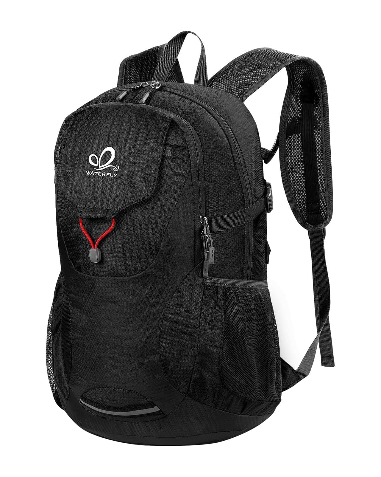 WATERFLY Lightweight Packable Hiking Backpack: 30L Foldable Travel Daypack Ultralight Camping Day Pack for Woman Man