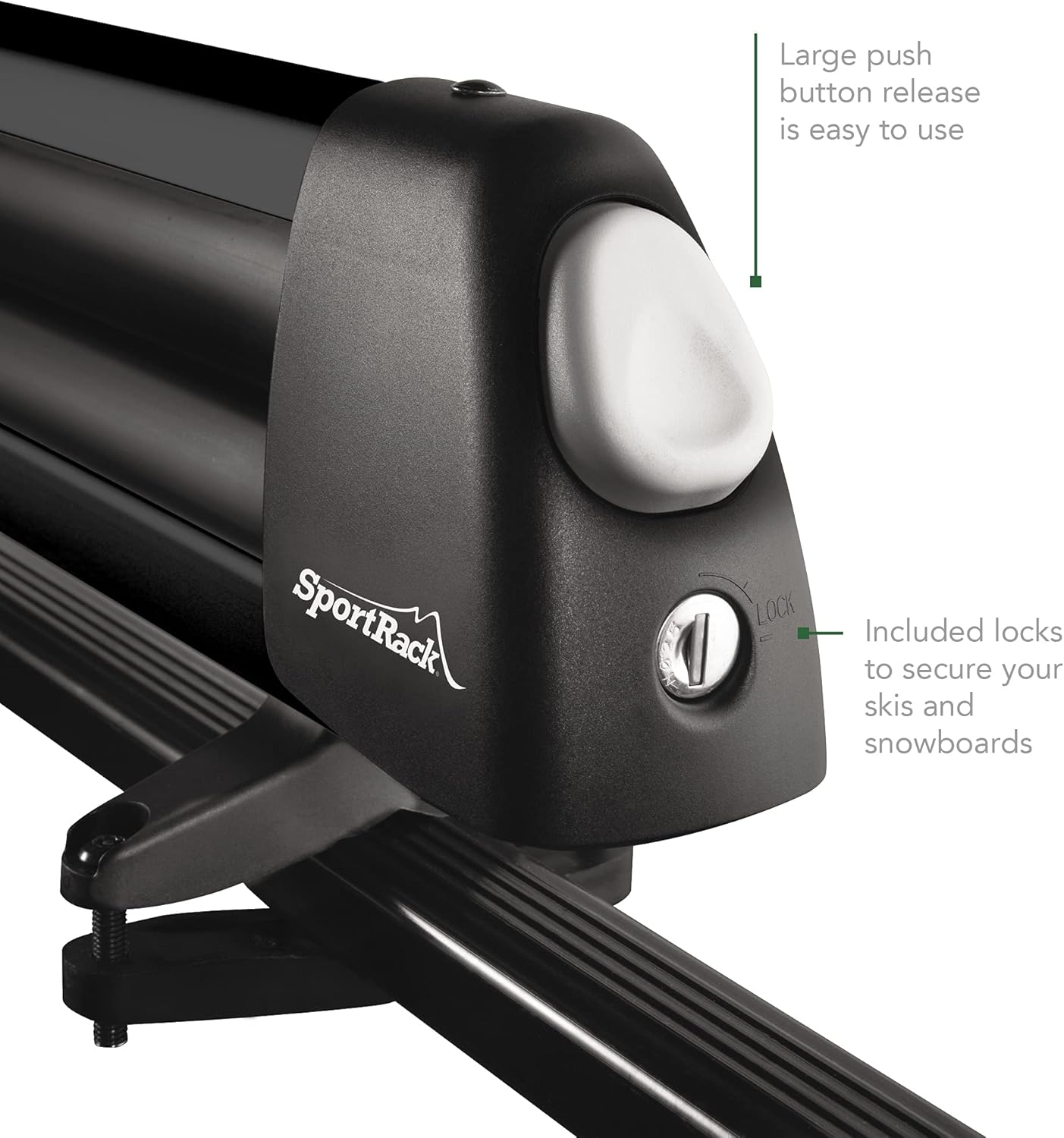 SportRack Groomer Deluxe Ski Carrier, Black : Sports & Outdoors