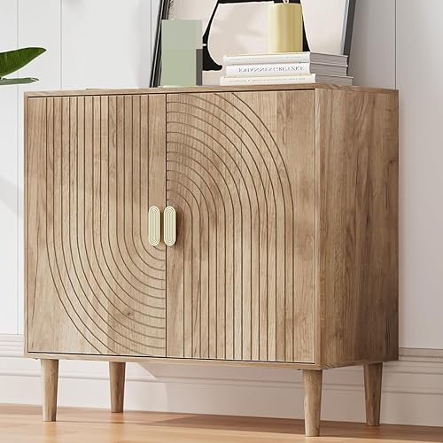 Sideboard Buffet Cabinet with Storage,Sideboard Buffet with Doors and Adjustable
