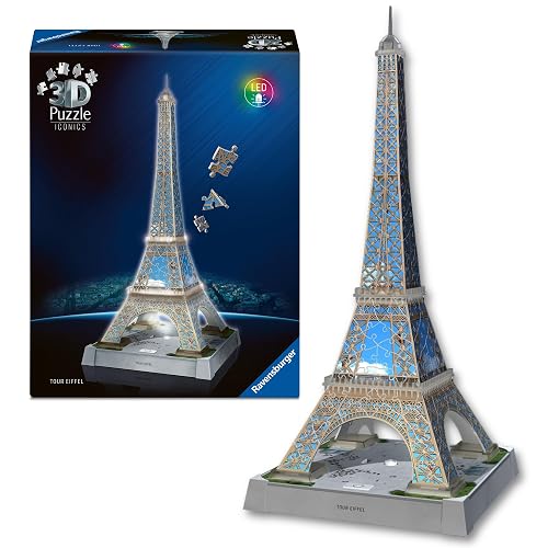 Ravensburger - Puzzle 3D Torre Eiffel Con Luz Ravensburger