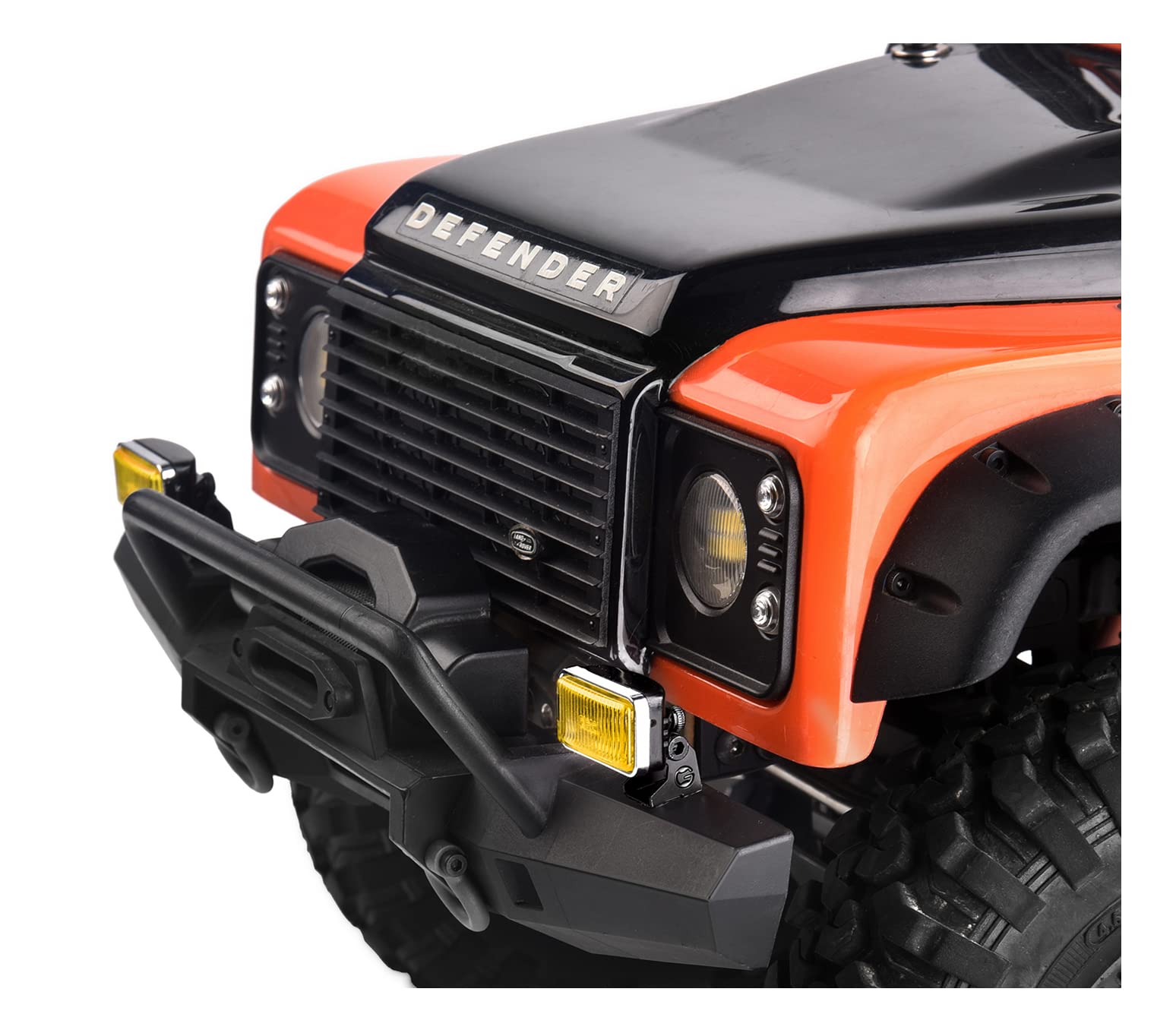 新製品 LD R/C レンジローバー モデル イエロー オプションパーツ付き 新製品 LD R/C レンジローバー モデル イエロー オプション