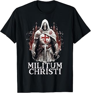 Catholic Knight Templar Crusader Cross T-Shirt