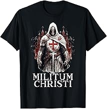 Catholic Knight Templar Crusader Cross T-Shirt