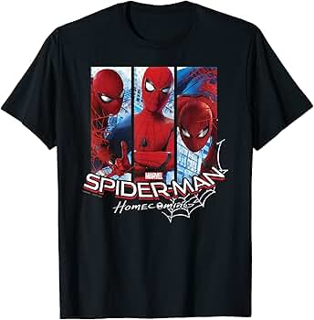 Spider man homecoming shirts Clearance