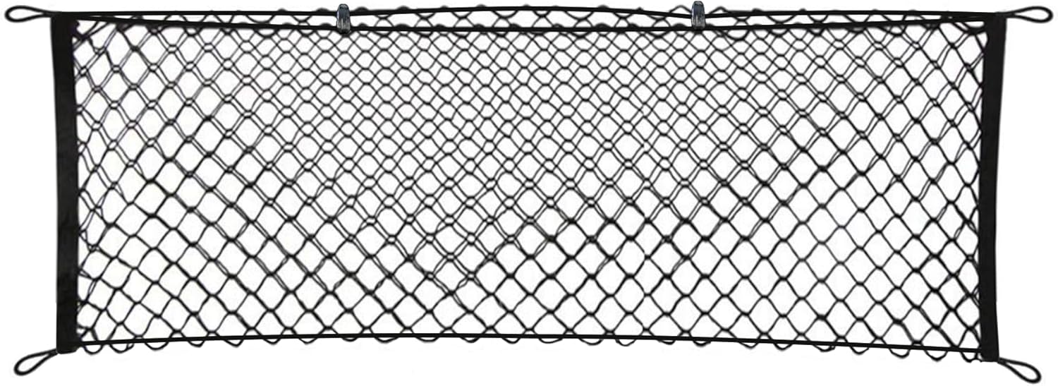 Envelope Style Automotive Elastic Trunk Mesh Cargo Net for Toyota Camry 2018-2026 - Premium Trunk Organizers and Storage - Luggage Net for Sedan - Best Car Organizer for Toyota Camry Hybrid