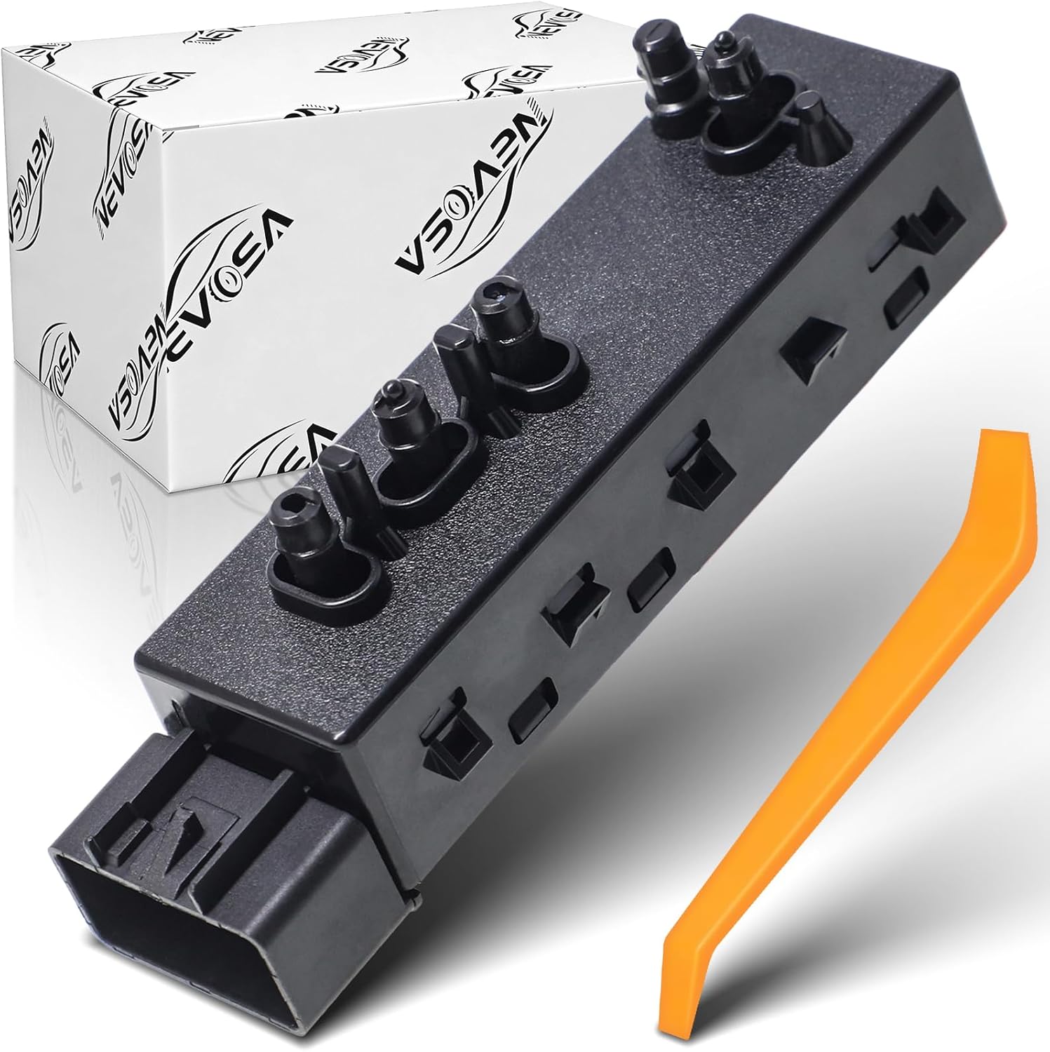 Power Seat Switch Passenger Side Compatible with Chevrolet Cruze 2016-2019 Equinox Malibu Camaro Traverse Silverado 1500 2500 3500 GMC Acadia Sierra Terrain Buick Regal Enclave Repalce#25974715