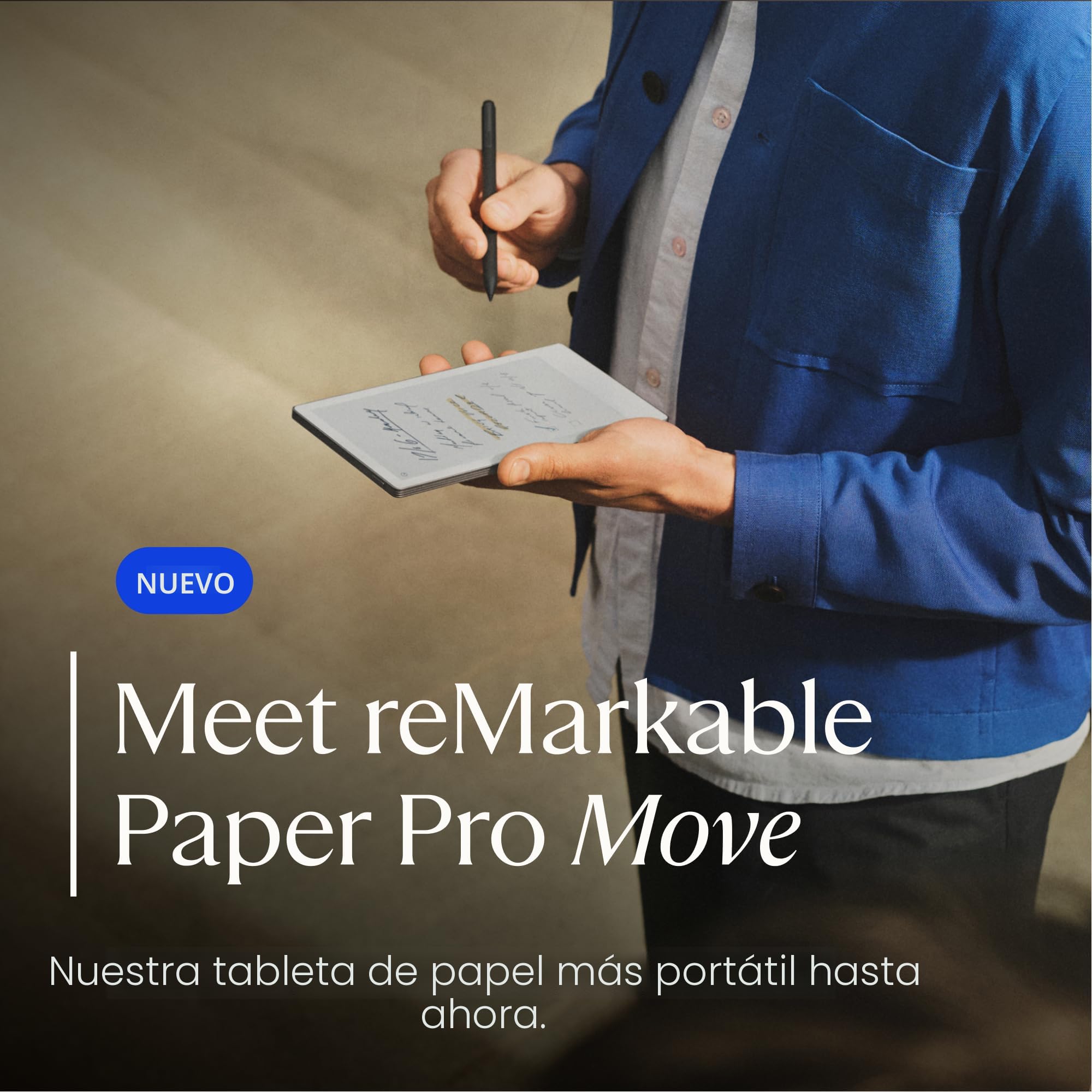 Amazon.com: reMarkable Paper Pro Move - Paquete Weave Folio