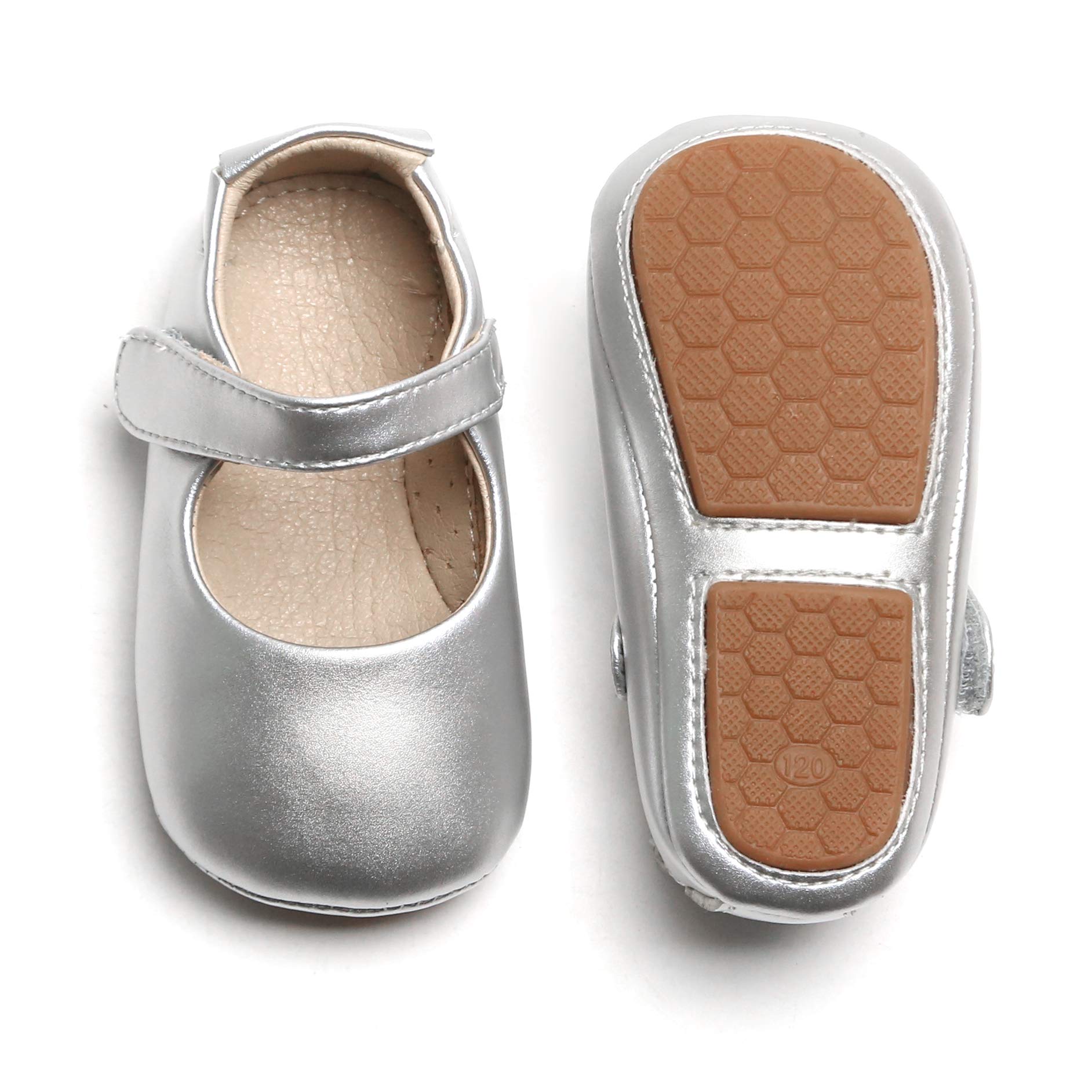 Soft Sole Baby Shoes - Infant Baby Walking Shoes Moccasins Rubber Sole Crib Shoes