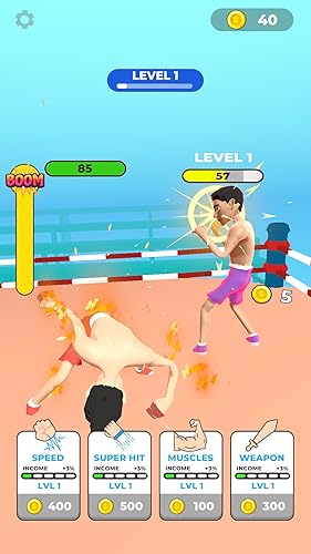 Clicker Boxer: Boxing simulator & tapping games