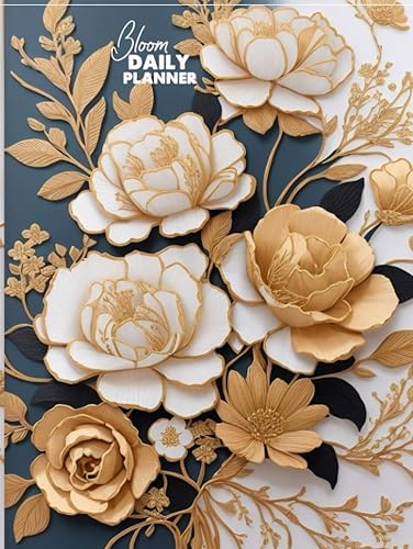Bloom Daily Planner Undated Your Gateway to Daily Success and Well-being! (8.5x11)