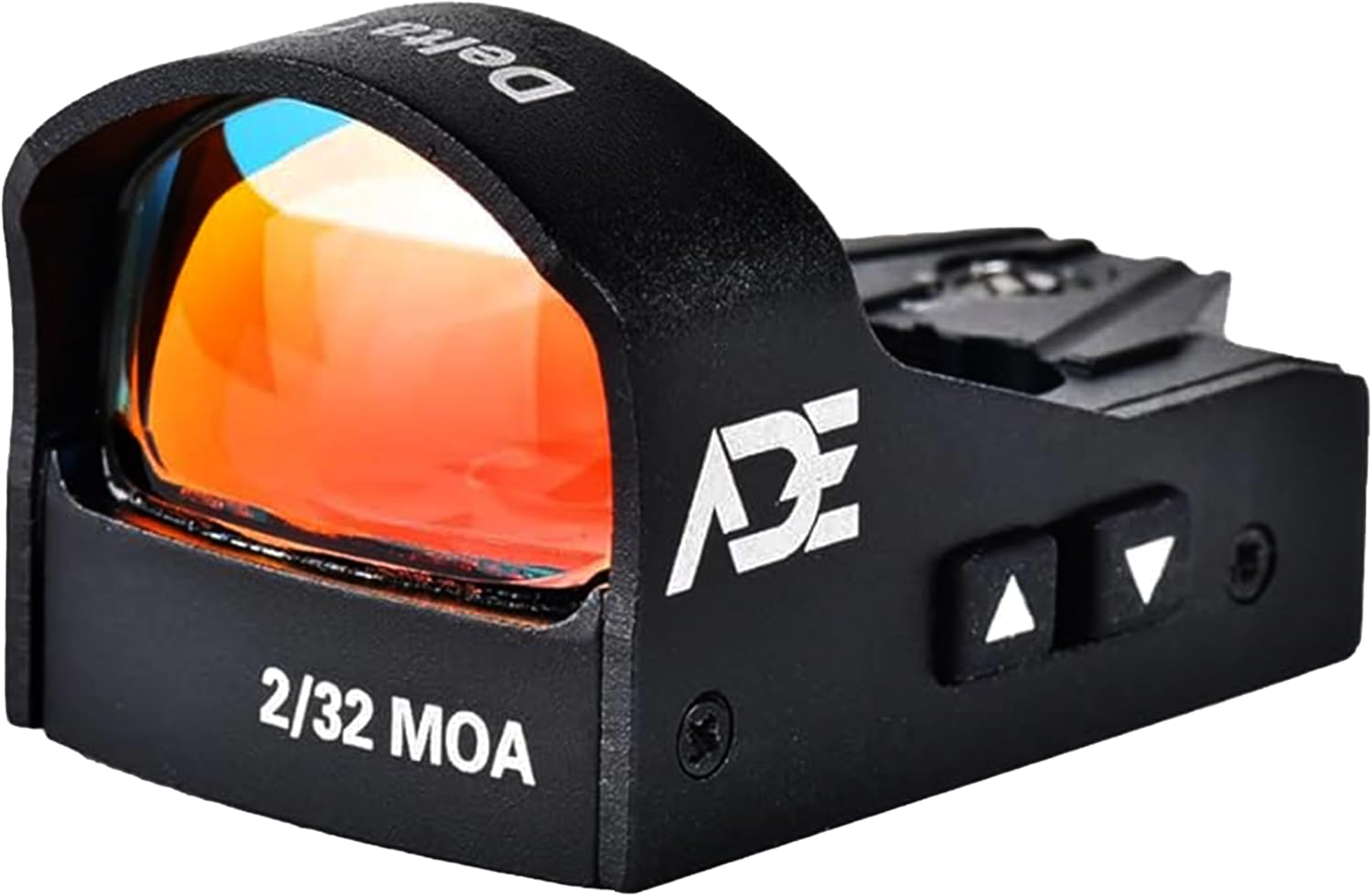 ADE RD3-012PRO Motion Awake (Sensor Activated) System Red Dot with 2MOA Dot and 32 MOA Circle Multi Reticle Reflex Sight for Handgun That is Compatible with Doctor Footprint – Compact Reflex Optic