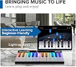 Gemini Son PianoProdigy 24-Key Clavier lumineux interactif, instrument portatif IOS/Android