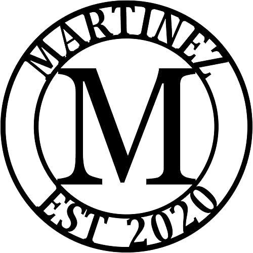 Miniatura 4 de Round Personalized Georgian Monogram & Initial